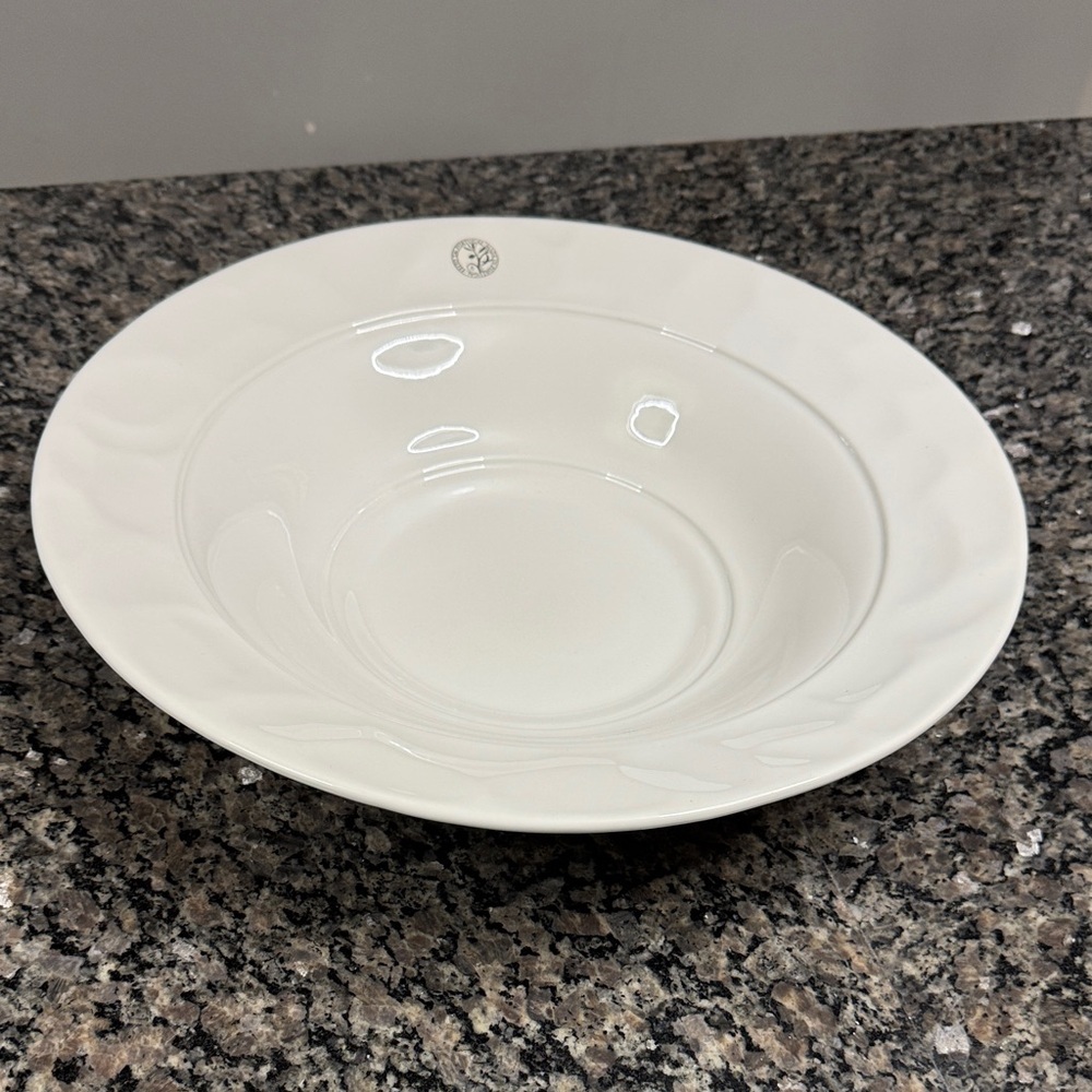Home made in Portugal large White Porcelain Bowl
